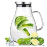 প্রিমিয়াম জুস জগ/ওয়াটার পিচার | Premium Water Glass Jug | Glass Pitcher 2.2 Liter