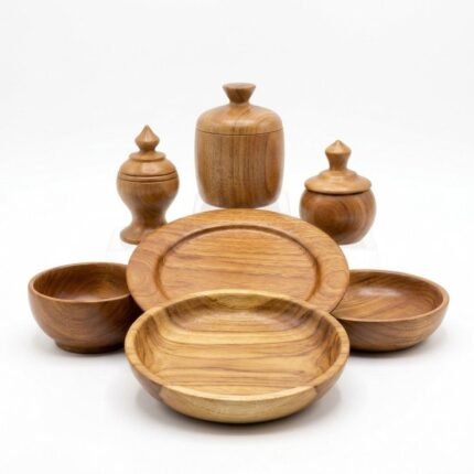 সুন্নতী কাঠের তৈজসপত্র সম্ভার | Sunnati Wooden Crockeries Package