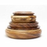 সুন্নতী বাবলা কাঠের প্লেট | Premium Wooden Plate - Image 3