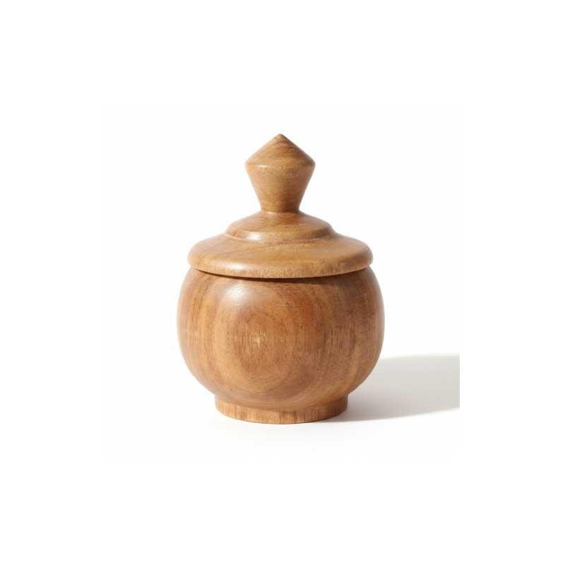 সুন্নতী কাঠের লবণদানী | Sunnati Kather Lobondani | Wooden Saltpot
